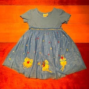 Hanna Andersson Fairy Appliqué Tulle Dress (Girl’s size 4)